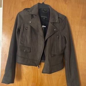 Banana Republic Suede Utility Jacket NWT